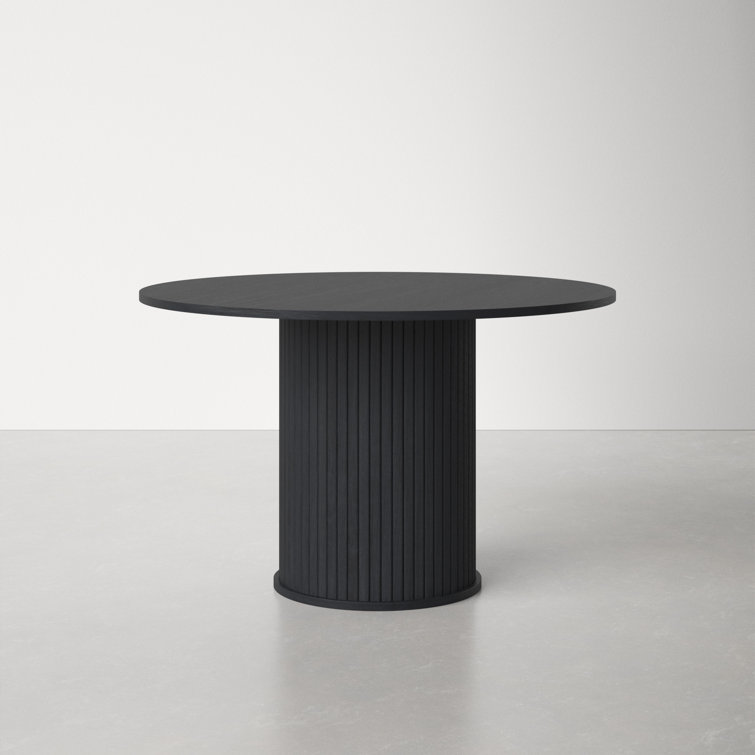 10 Best Black Round Dining Tables thetarnishedjewelblog